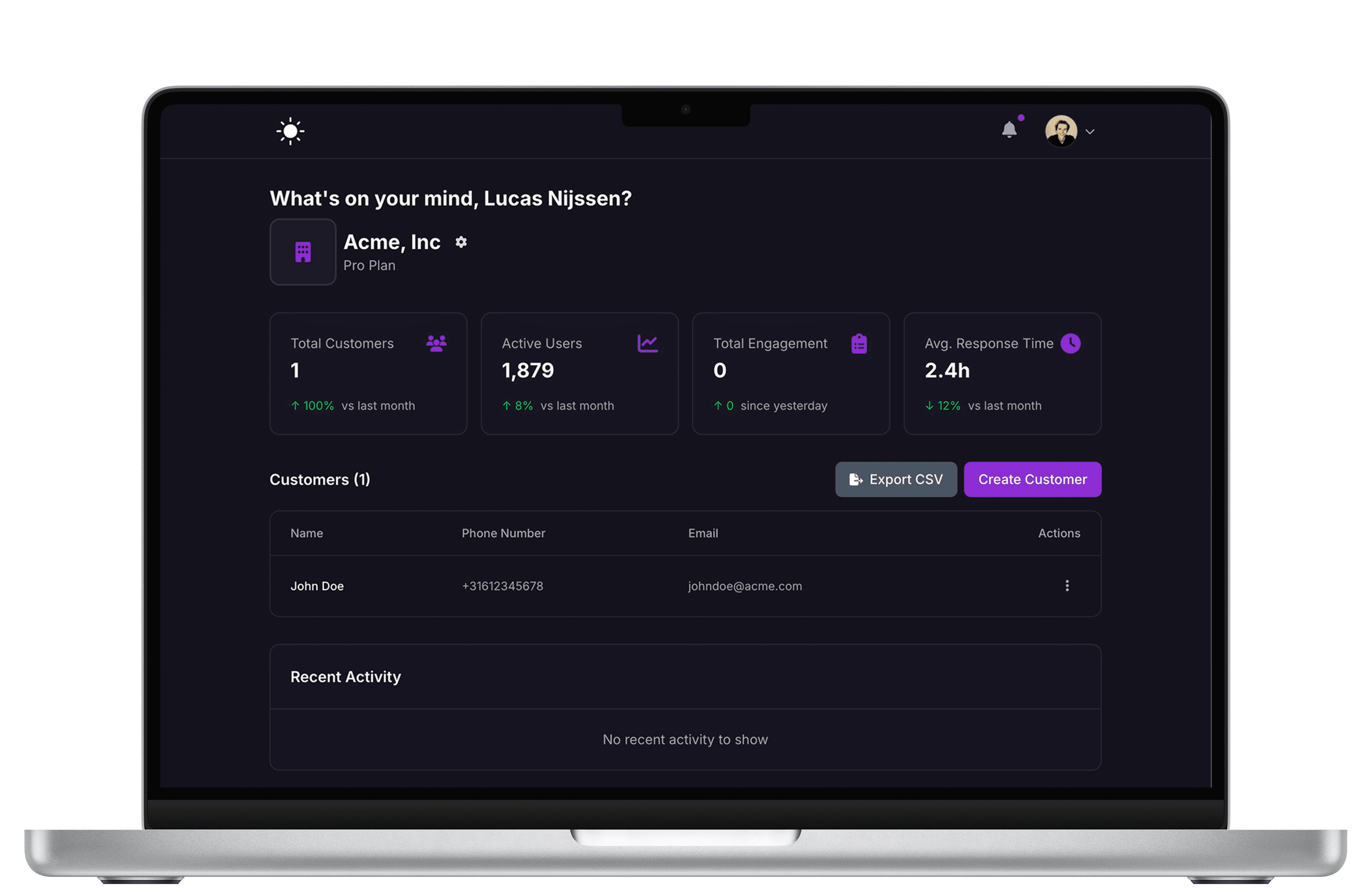 Lume - Web App project for Lume