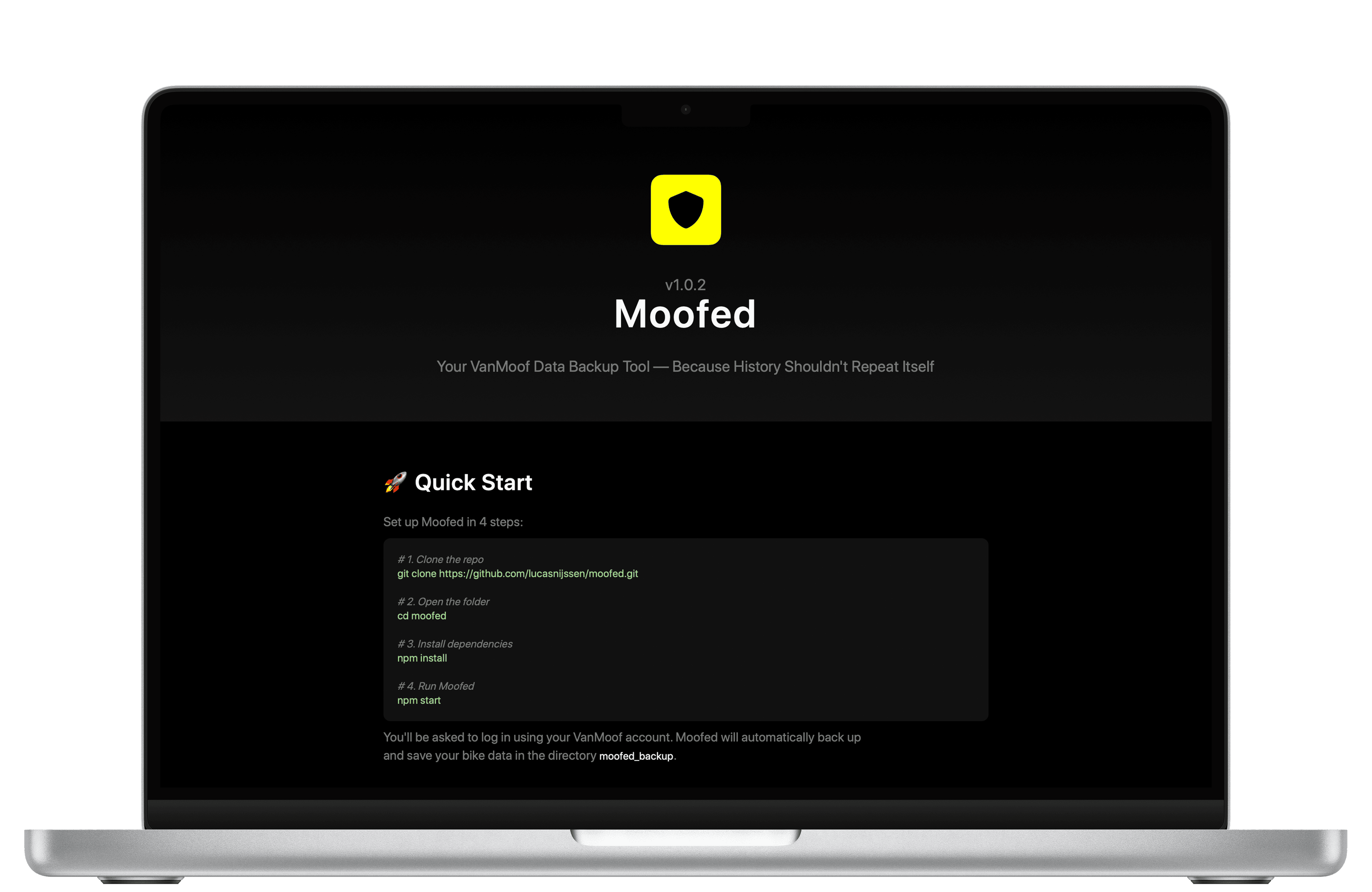 Moofed - Website project for Moofed